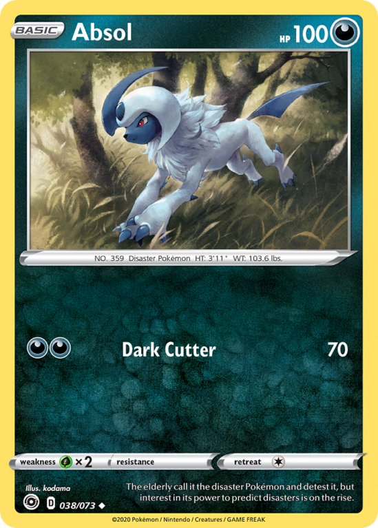 Absol 38/73 Sword & Shield Champion's Path
