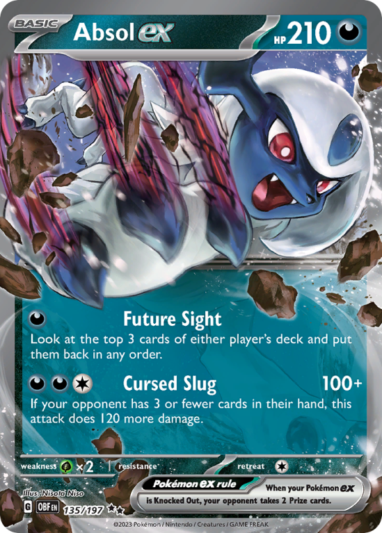 Absol ex 135/197 Scarlet & Violet Obsidian Flames