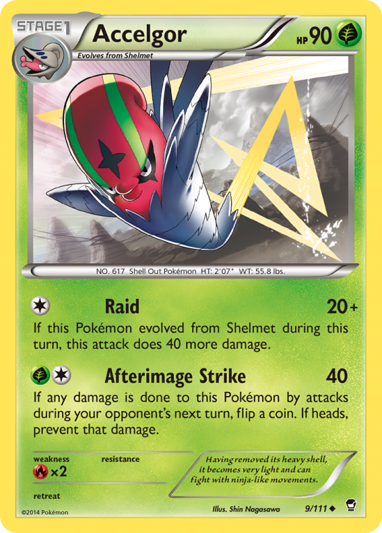 Accelgor 9/111 XY Furious Fists