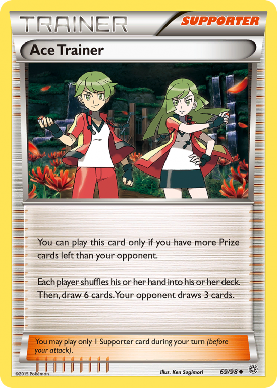 Ace Trainer 69/98 XY Ancient Origins