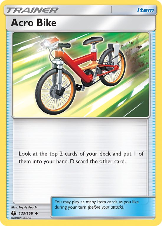 Acro Bike 123/168 Sun & Moon Celestial Storm