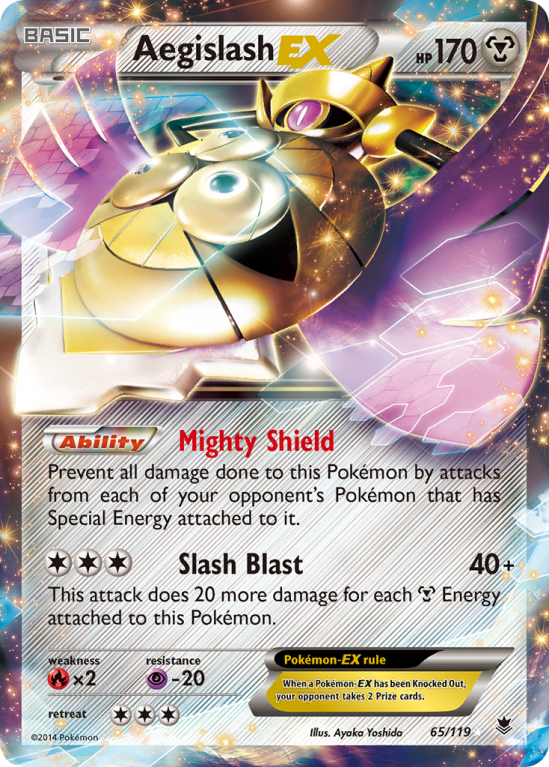 Aegislash-EX 65/119 XY Phantom Forces