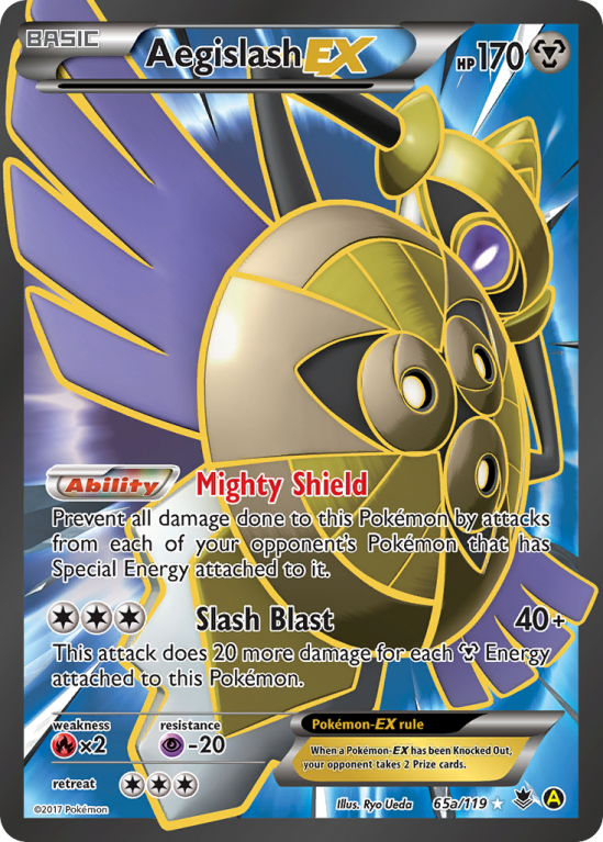 Aegislash-EX 65a/119 XY Phantom Forces