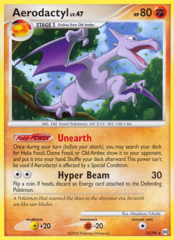 Aerodactyl 13/99 Platinum Arceus