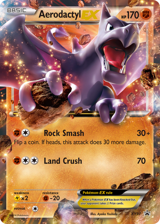 Aerodactyl-EX XY97/183 XY XY Black Star Promos