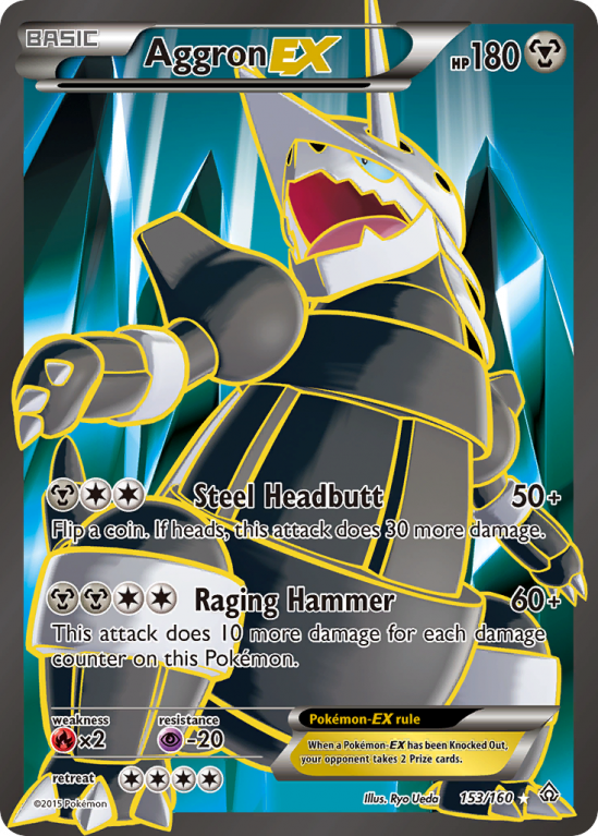 Aggron-EX 153/160 XY Primal Clash