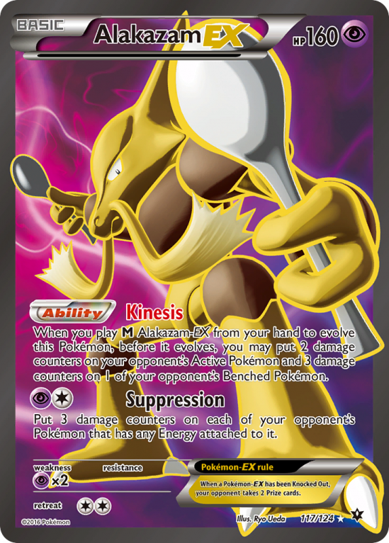 Alakazam-EX 117/124 XY Fates Collide