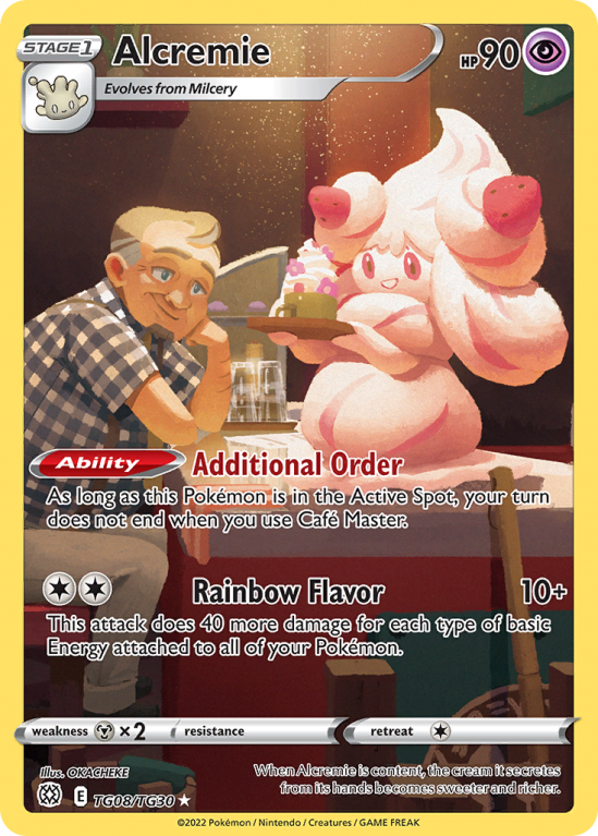 Alcremie TG08/30 Sword & Shield Brilliant Stars Trainer Gallery