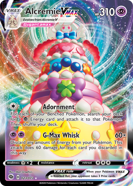 Alcremie VMAX 23/73 Sword & Shield Champion's Path