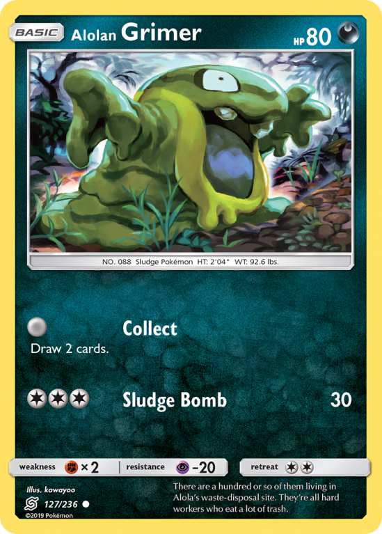 Alolan Grimer 127/236 Sun & Moon Unified Minds