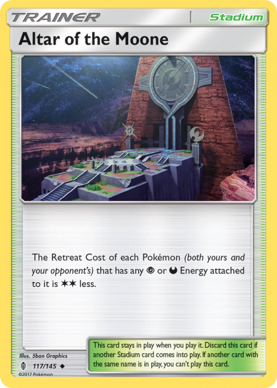 Altar of the Moone 117/145 Sun & Moon Guardians Rising