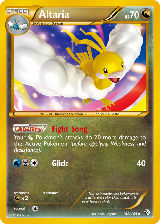 Altaria 152/149 Black & White Boundaries Crossed