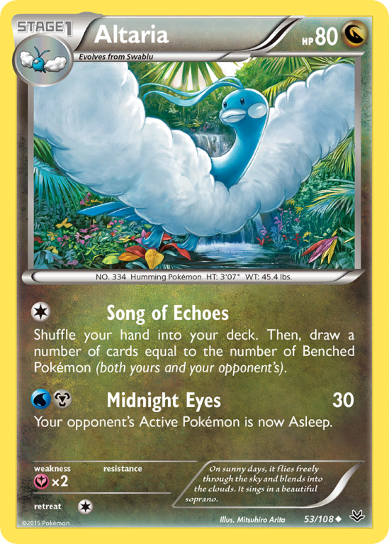 Altaria 53/108 XY Roaring Skies