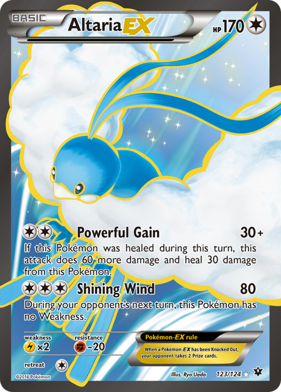 Altaria-EX 123/124 XY Fates Collide
