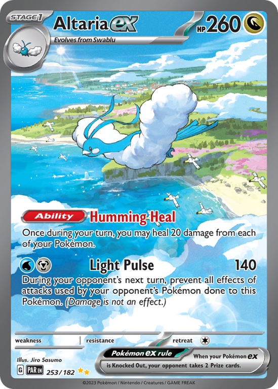 Altaria ex 253/182 Scarlet & Violet Paradox Rift