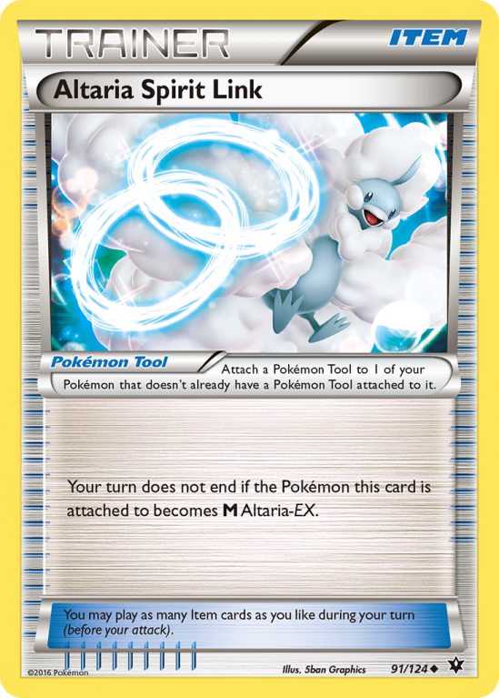 Altaria Spirit Link 91/124 XY Fates Collide