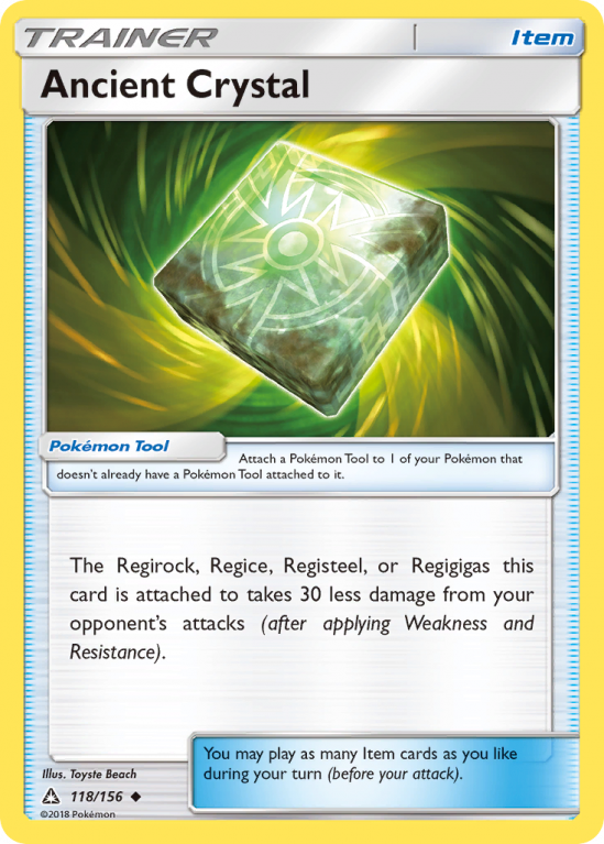 Ancient Crystal 118/156 Sun & Moon Ultra Prism