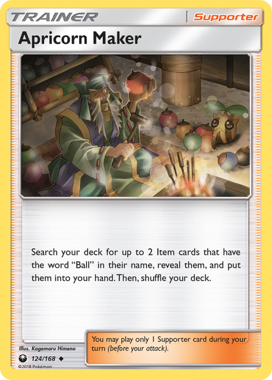 Apricorn Maker 124/168 Sun & Moon Celestial Storm