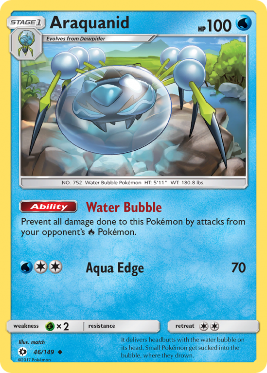 Araquanid 46/149 Sun & Moon Sun & Moon