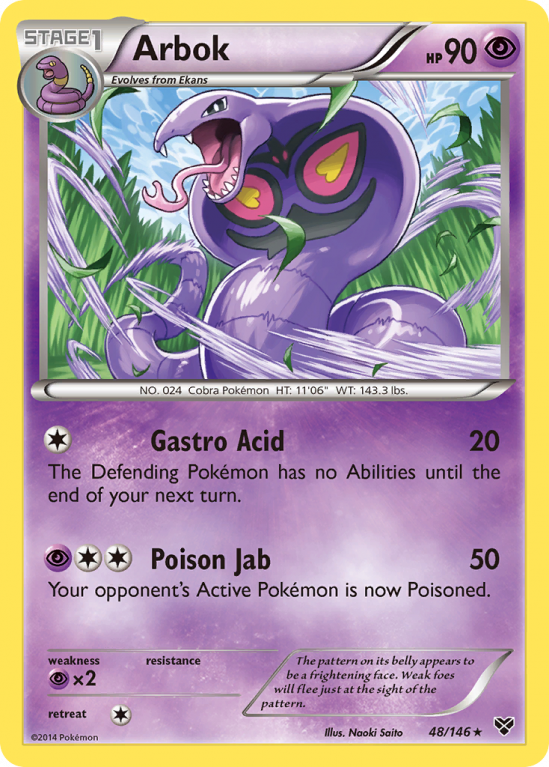 Arbok 48/146 XY XY