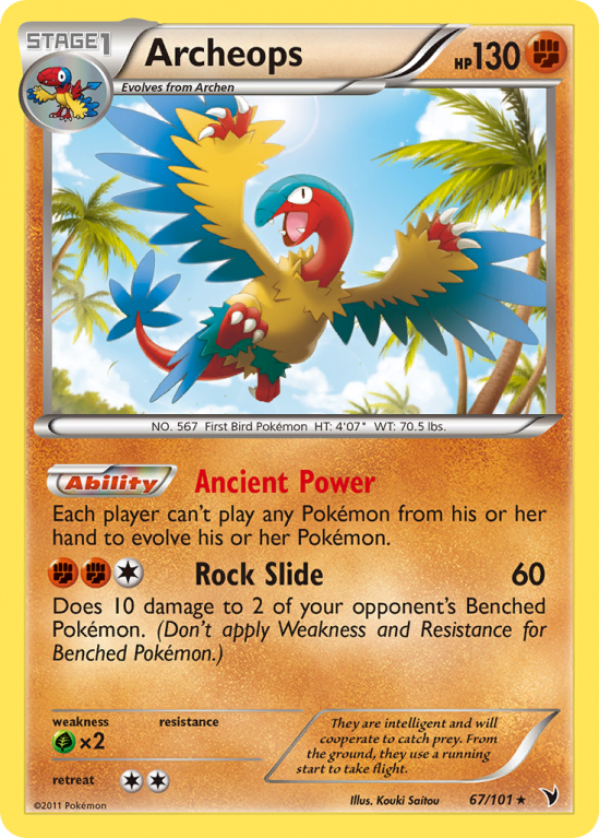 Archeops 67/101 Black & White Noble Victories