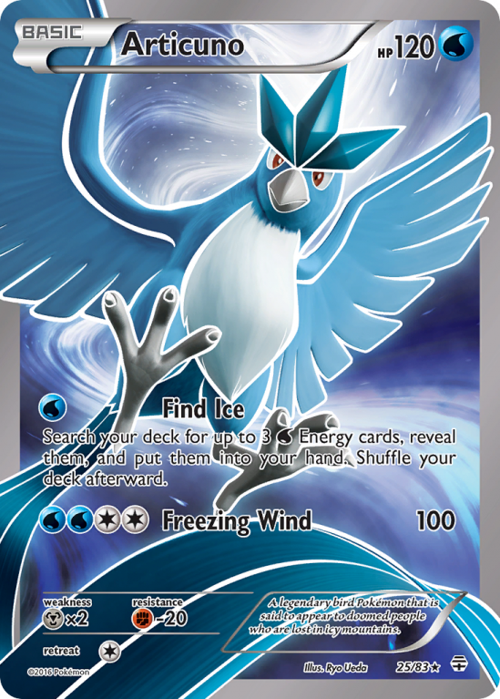 Articuno 25/115 XY Generations