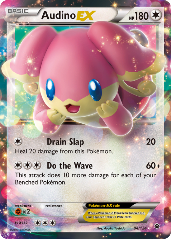 Audino-EX 84/124 XY Fates Collide