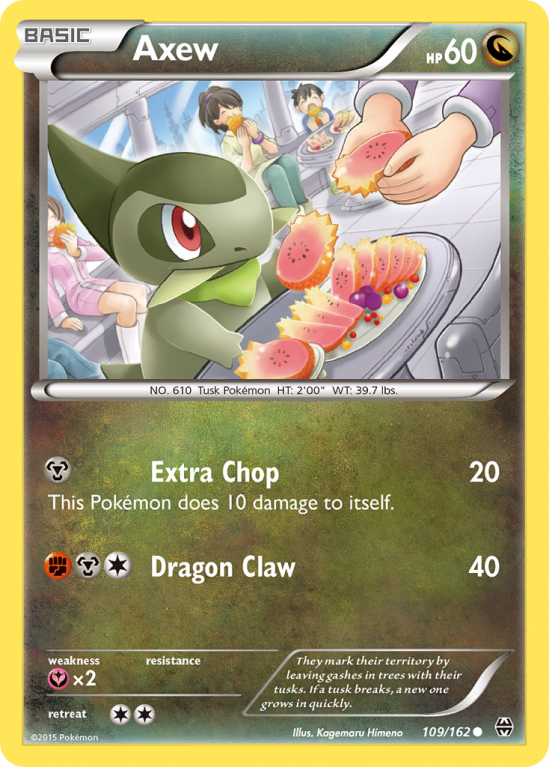 Axew 109/162 XY BREAKthrough