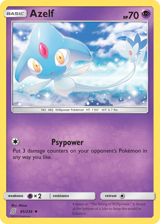 Azelf 85/236 Sun & Moon Unified Minds