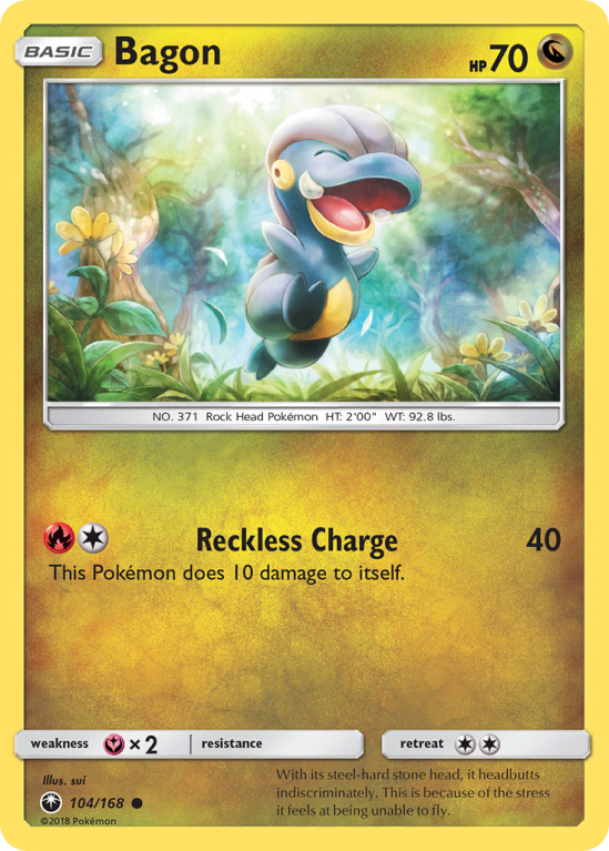 Bagon 104/168 Sun & Moon Celestial Storm