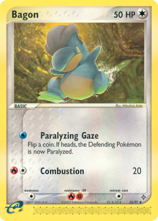 Bagon 23/97 EX Dragon