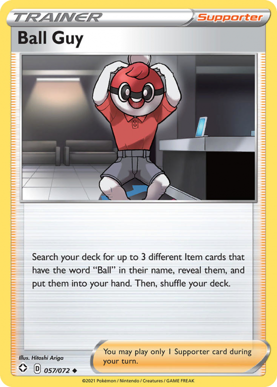 Ball Guy 57/72 Sword & Shield Shining Fates