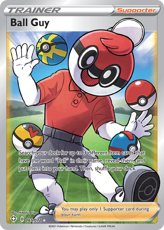 Ball Guy 65/72 Sword & Shield Shining Fates