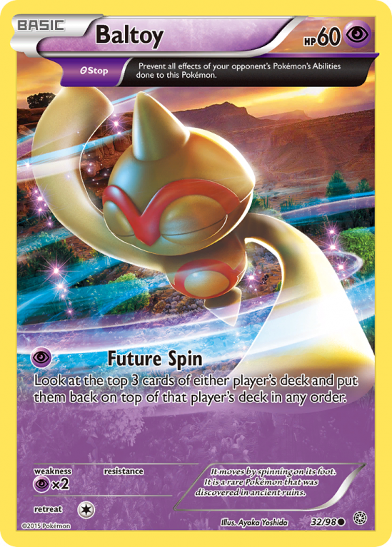 Baltoy 32/98 XY Ancient Origins