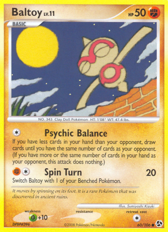 Baltoy 60/106 Diamond & Pearl Great Encounters