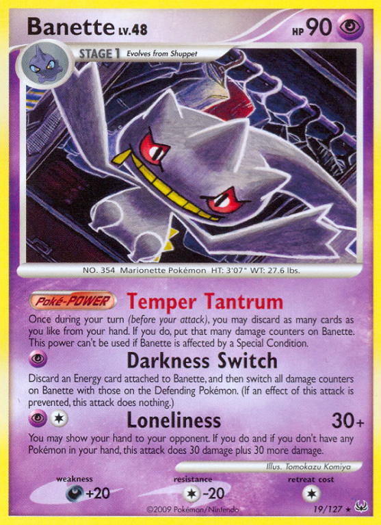 Banette 19/127 Platinum Platinum