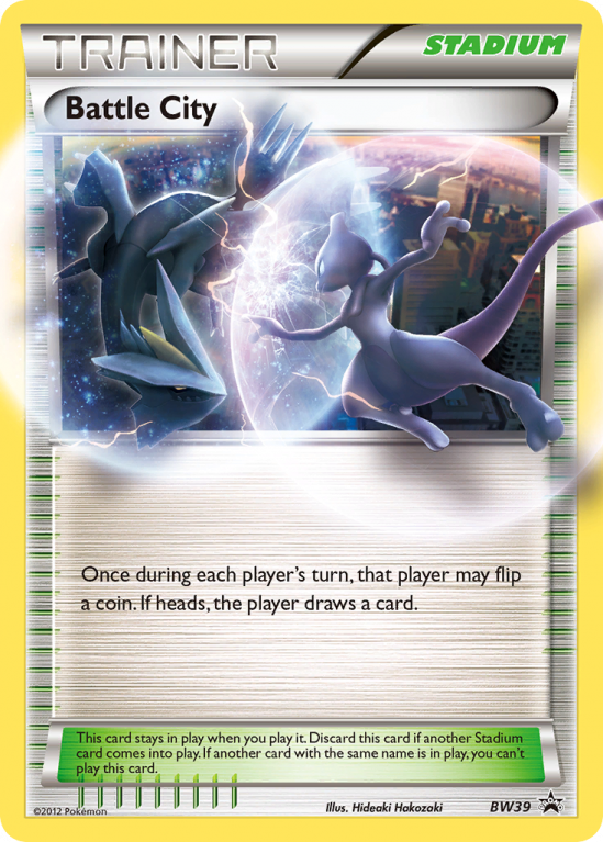 Battle City BW39/101 Black & White BW Black Star Promos