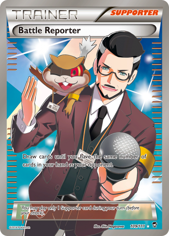 Battle Reporter 109/111 XY Furious Fists