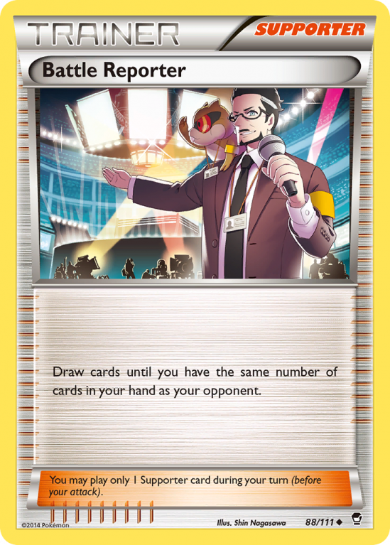 Battle Reporter 88/111 XY Furious Fists