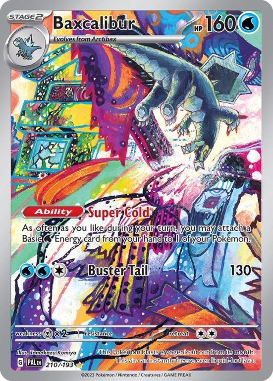 Baxcalibur 210/193 Scarlet & Violet Paldea Evolved