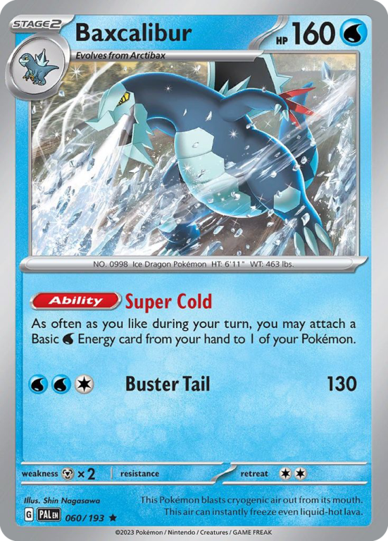 Baxcalibur 60/193 Scarlet & Violet Paldea Evolved