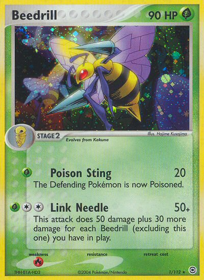 Beedrill 1/112 EX FireRed & LeafGreen