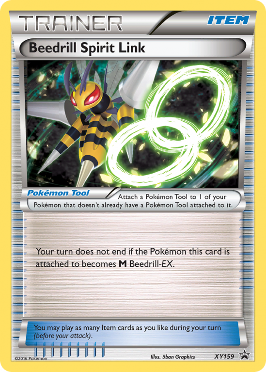 Beedrill Spirit Link XY159/183 XY XY Black Star Promos