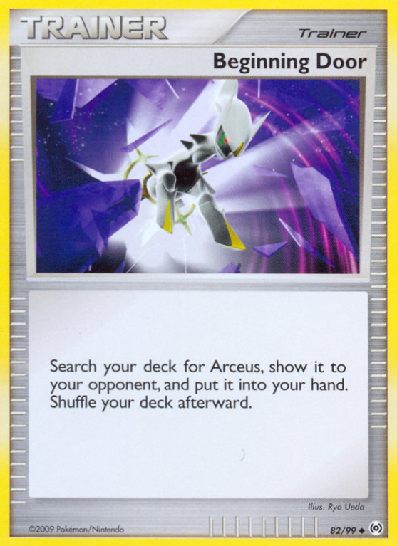 Beginning Door 82/99 Platinum Arceus