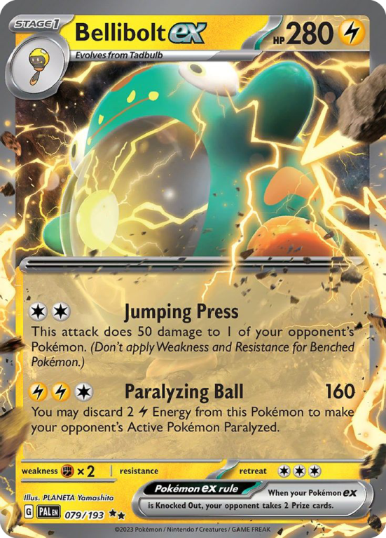 Bellibolt ex 79/193 Scarlet & Violet Paldea Evolved