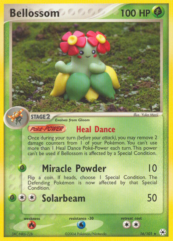 Bellossom 16/101 EX Hidden Legends