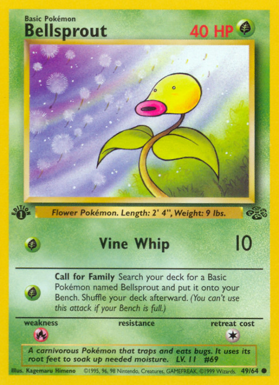 Bellsprout 49/64 Base Jungle