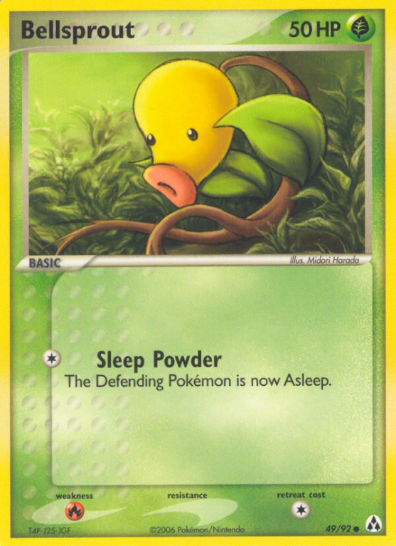 Bellsprout 49/92 EX Legend Maker