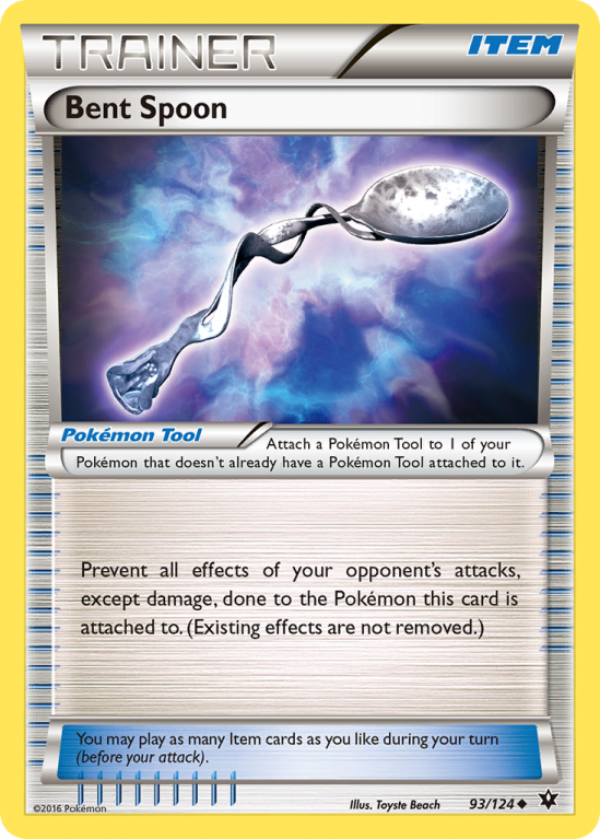 Bent Spoon 93/124 XY Fates Collide