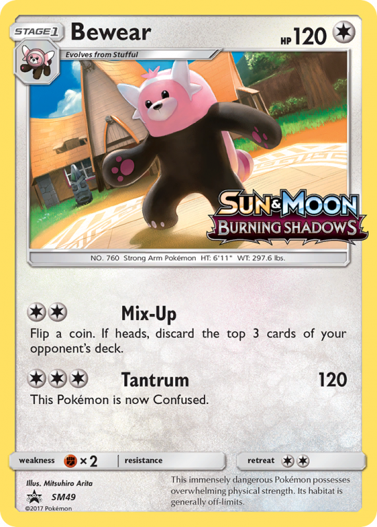 Bewear SM49/156 Sun & Moon SM Black Star Promos